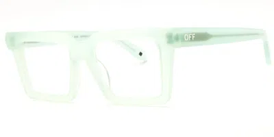 Off-white Style 82 5300 Men's Glasses Green Size 51 - Free Lenses - Blue Light Block Available