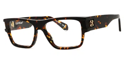 Off-white Style 86 6000 Men's Glasses Tortoiseshell Size 56 - Free Lenses - Blue Light Block Available In Multi