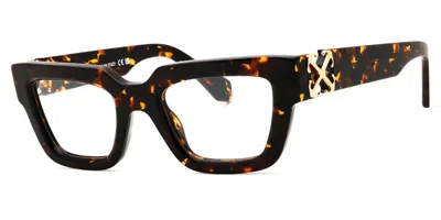 Off-white Style 8e 6000 Women's Glasses Tortoiseshell Size 50 - Free Lenses - Blue Light Block Available In Multi