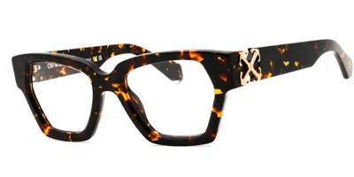 Off-white Style 8f 6000 Women's Glasses Tortoiseshell Size 50 - Free Lenses - Blue Light Block Available In Multi