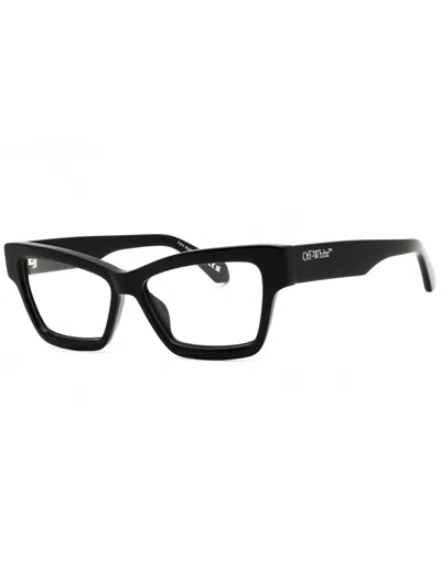 Off-white Stylish Cat Eye Eyeglasses - Modern Elegance For Women In Black