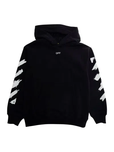 Off-white Stylish Mini Boy's Sweater In Black