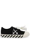 Off-white Stylish Sneaker With Unique Undercut Design In Black