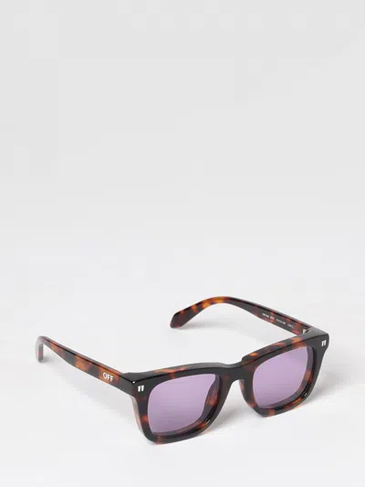 Off-white Sunglasses Men In Brown