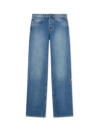 Off-white Susy Denim Trousers In Blue
