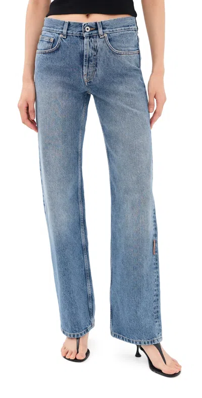 Off-white Susy Jeans Light Medium Blue