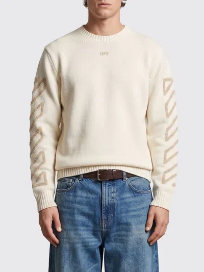 Off-white Sweater Men In Gray