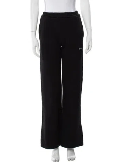Pre-owned Off-white Sweatpants In Black