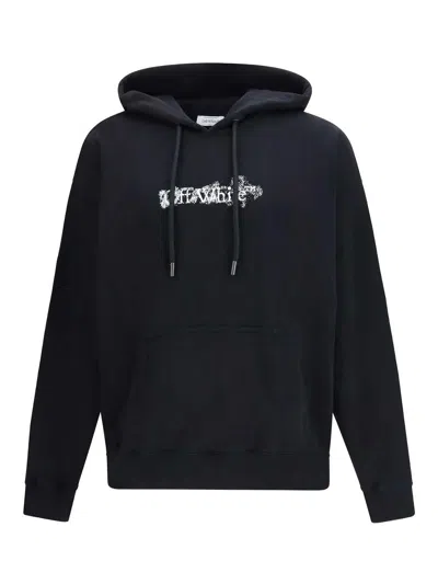 Off-white Sweatshirt In Blue