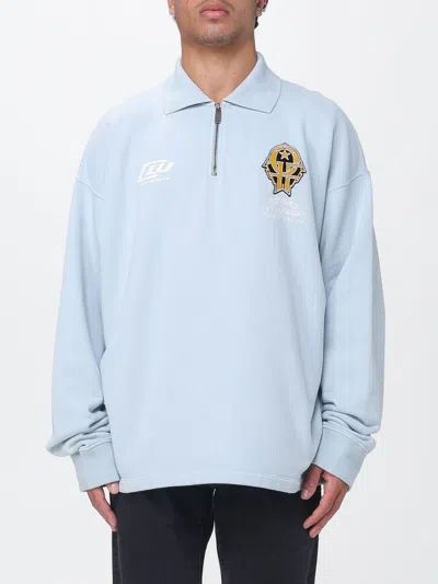 Off-white Half-zip Sweatshirt In Blue