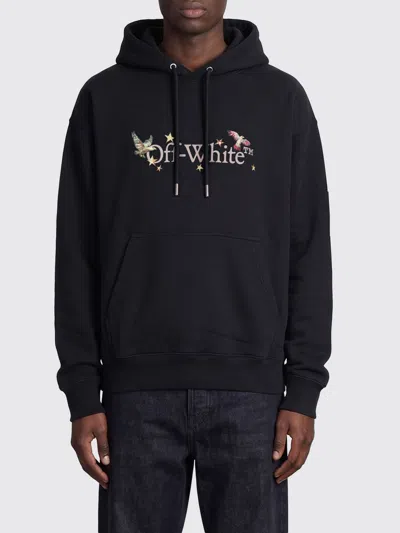 Off-white Sweatshirt Men In Black