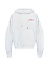 Off-white Sweatshirt With Logo In White