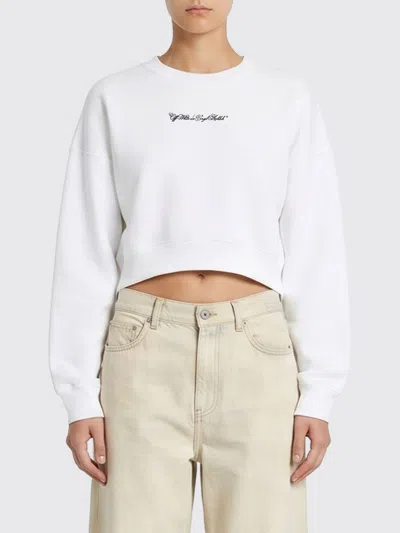 Off-white Sweatshirt Woman Color White
