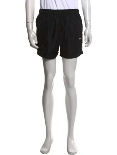 Pre-owned Off-white Swim Trunks In Black