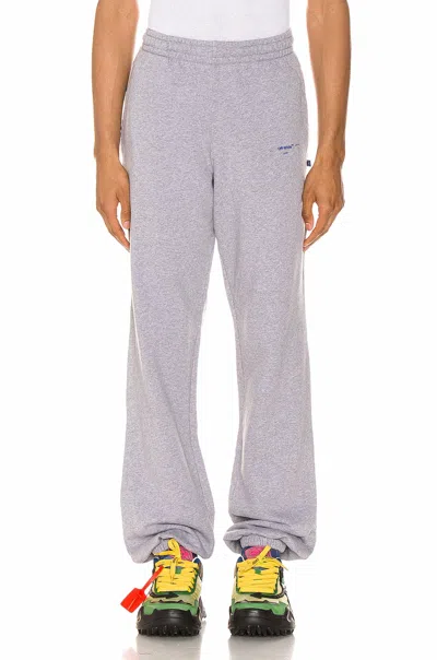 Off-white Technical Arrows Sweatpants In Grey In Gray