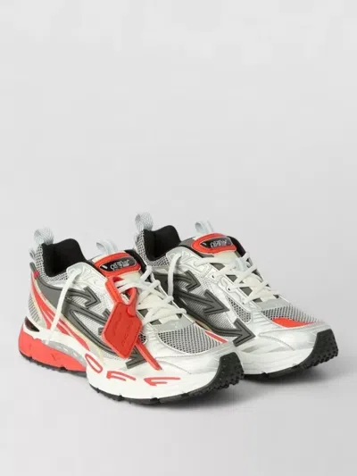 Off-white Be Right Back Sneakers In Animal Print