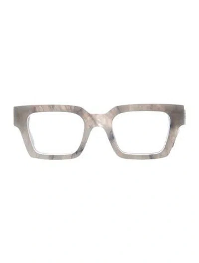 Pre-owned Off-white The Sun Square Sunglasses In Grey