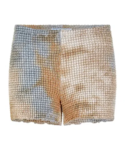 Off-white Tie Dye Shorts In Neutral