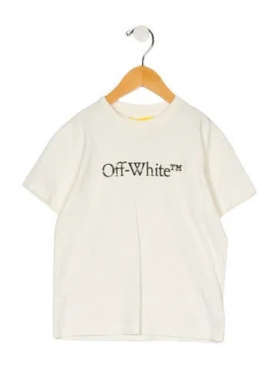 Pre-owned Off-white Babies' Toddler Boys' Woven Graphic Tee In Neutral