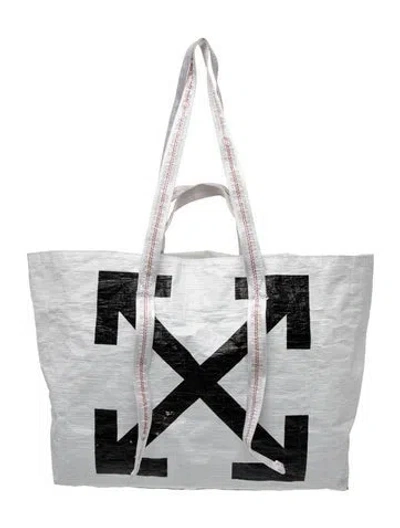 Pre-owned Off-white Tote In White