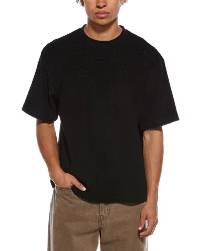 Off-white ™ Towel Terry All Over Logo T-shirt In Black