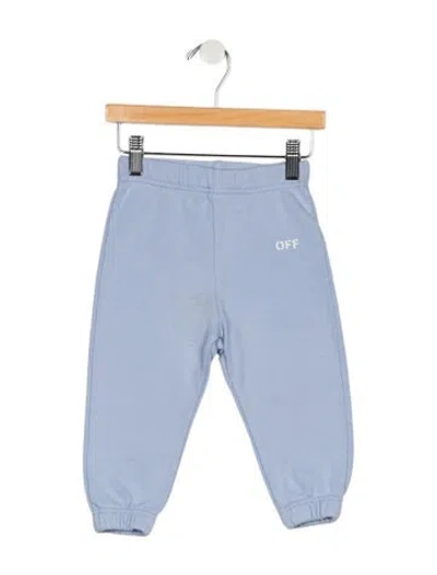 Pre-owned Off-white Babies' Track Pants In Blue