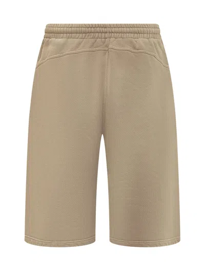 Off-white Trendy Mini Shorts For Future Fashionistas In Beige
