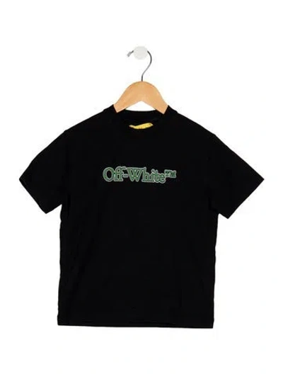 Pre-owned Off-white Babies' T-shirt In Black