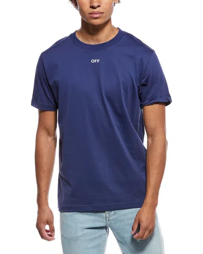 Off-white ™ T-shirt In Blue