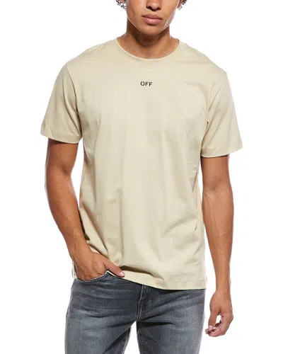 Off-white ™ T-shirt In Brown