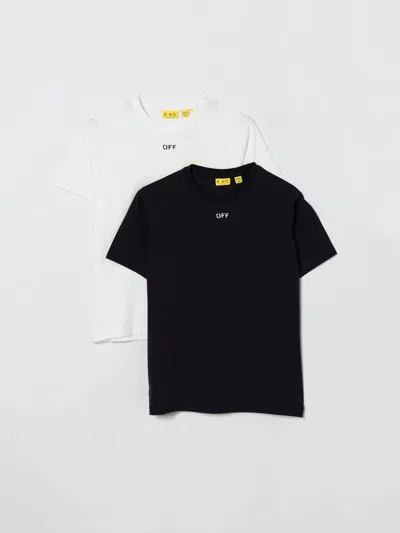 Off-white Tシャツ  Kids ボーイ カラー マルチカラー In Multi