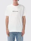 Off-white White Script Logo Front Graphic T-shirt In White
