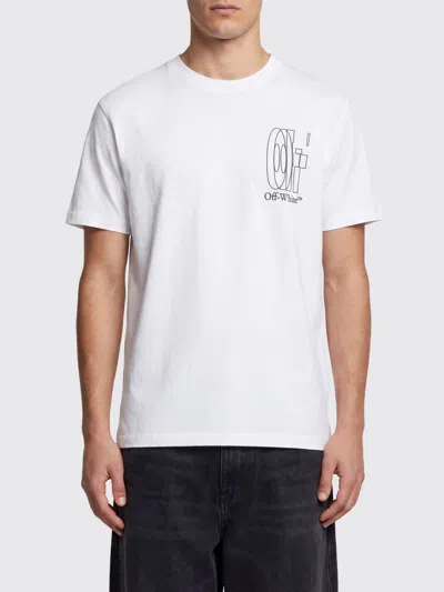 Off-white T-shirt Men Color White 1