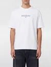 Off-white Cotton T-shirt With Logo In White