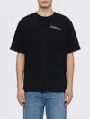 Off-white Off White Minimally Styled Short Sleeve T-shirt For Men In Black