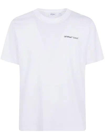Off-white T-shirt Short Sleeves "logo Quote Regular" In White