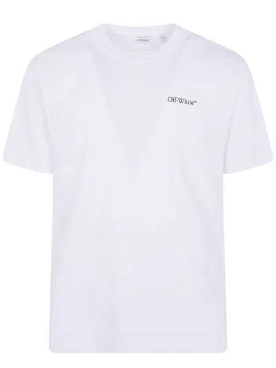 Off-white T-shirt Short Sleeves "small Bookish Regular" In White