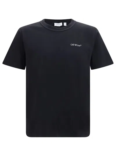 OFF-WHITE T-SHIRT SMALL BOOKISH FIT REGULAR