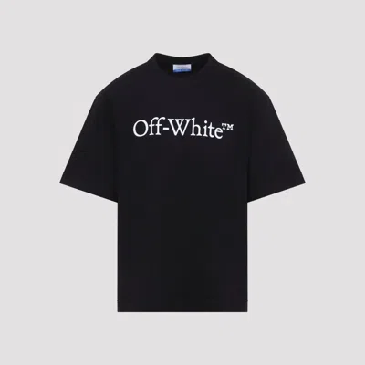 Off-white T-shirt With Contrasting Logo Print In Multi