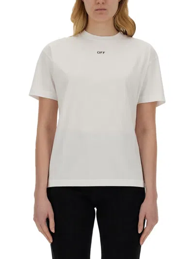 Off-white T-shirt With Logo