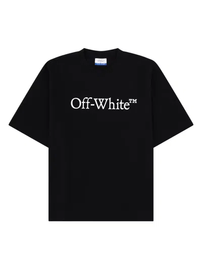 Off-white T-shirt With Logo In Black