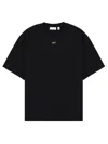 Off-white Men Black 3d Arrow Spray T-shirt, S Luxury T-shirts For Men Darveys In Black