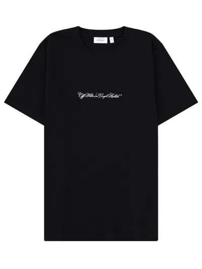 OFF-WHITE OFF-WHITE T-SHIRT WITH LOGO