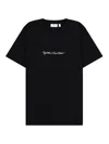 Off-white Script Arrow Embroidered T-shirt In Black