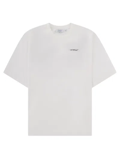 Off-white T-shirt With Logo In White