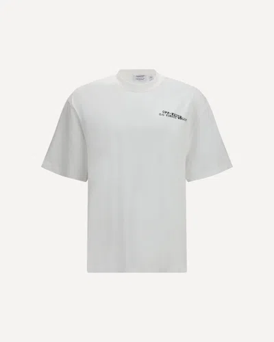Off-white T-shirt Type Arrow Skate In White