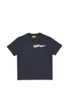 Off-white Type T-shirt In Blue