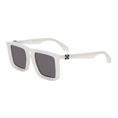 Off-white Unisex Black Square Sunglasses Oeri13wstratford 6107 In ["grey"]