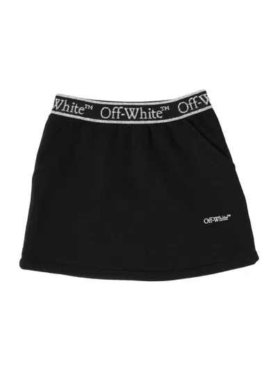 Off-white Unisex Mini Logo Skirt 'bookish' - Fall/winter 2025 In Black