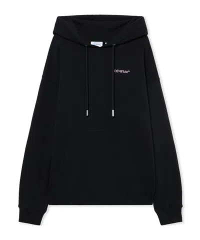 Off-white Vanish Arrow Skate Hoodie In Black